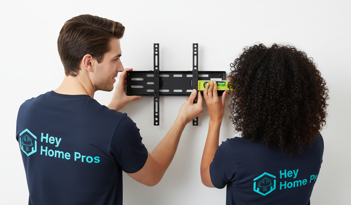 HeyHomePros handyman providing professional services